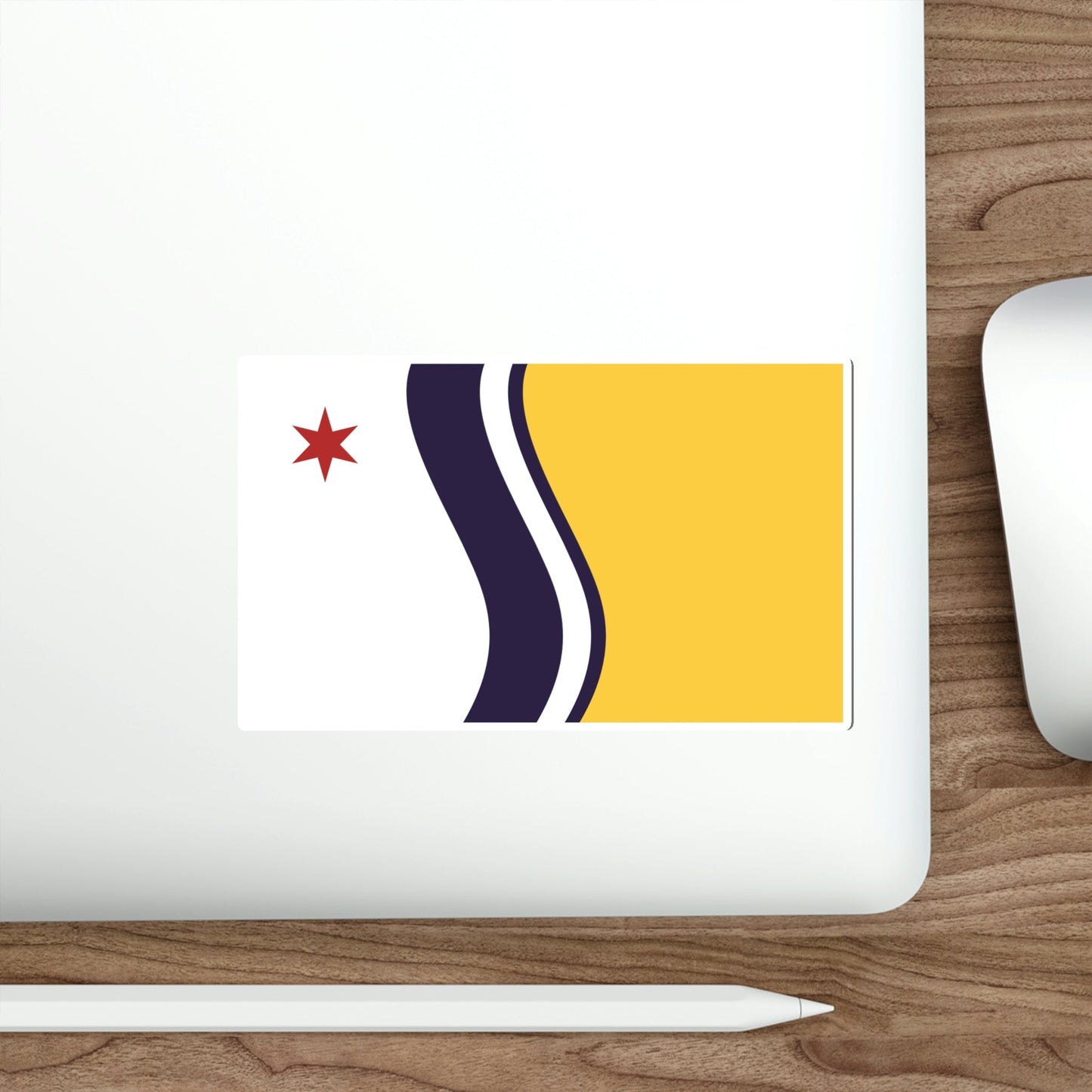 Flag of South Bend Indiana USA STICKER Vinyl Die-Cut Decal-The Sticker Space