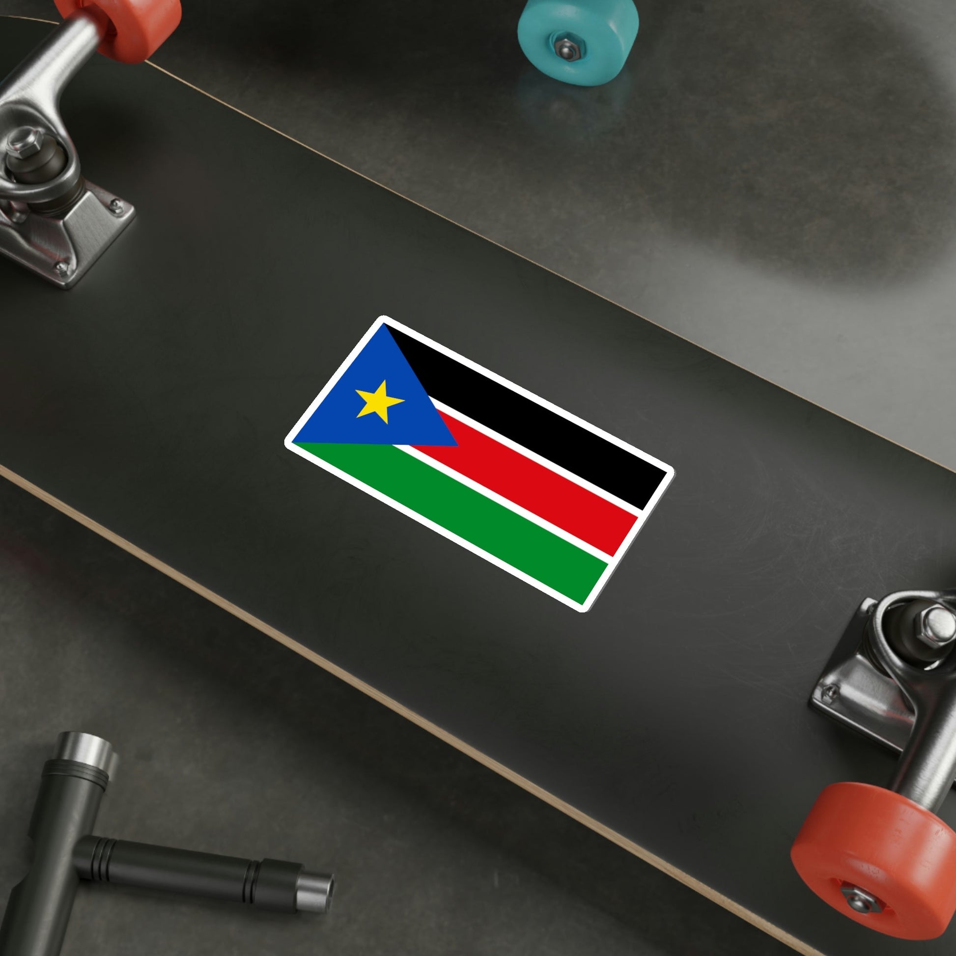 Flag of South Sudan STICKER Vinyl Die-Cut Decal-The Sticker Space