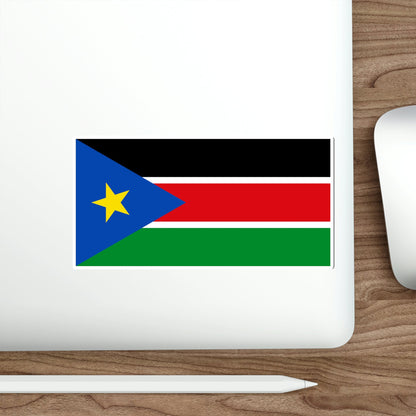 Flag of South Sudan STICKER Vinyl Die-Cut Decal-The Sticker Space