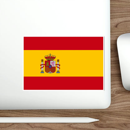 Flag of Spain STICKER Vinyl Die-Cut Decal-The Sticker Space