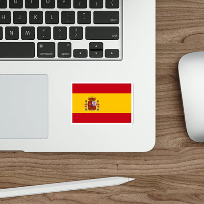 Flag of Spain STICKER Vinyl Die-Cut Decal-The Sticker Space