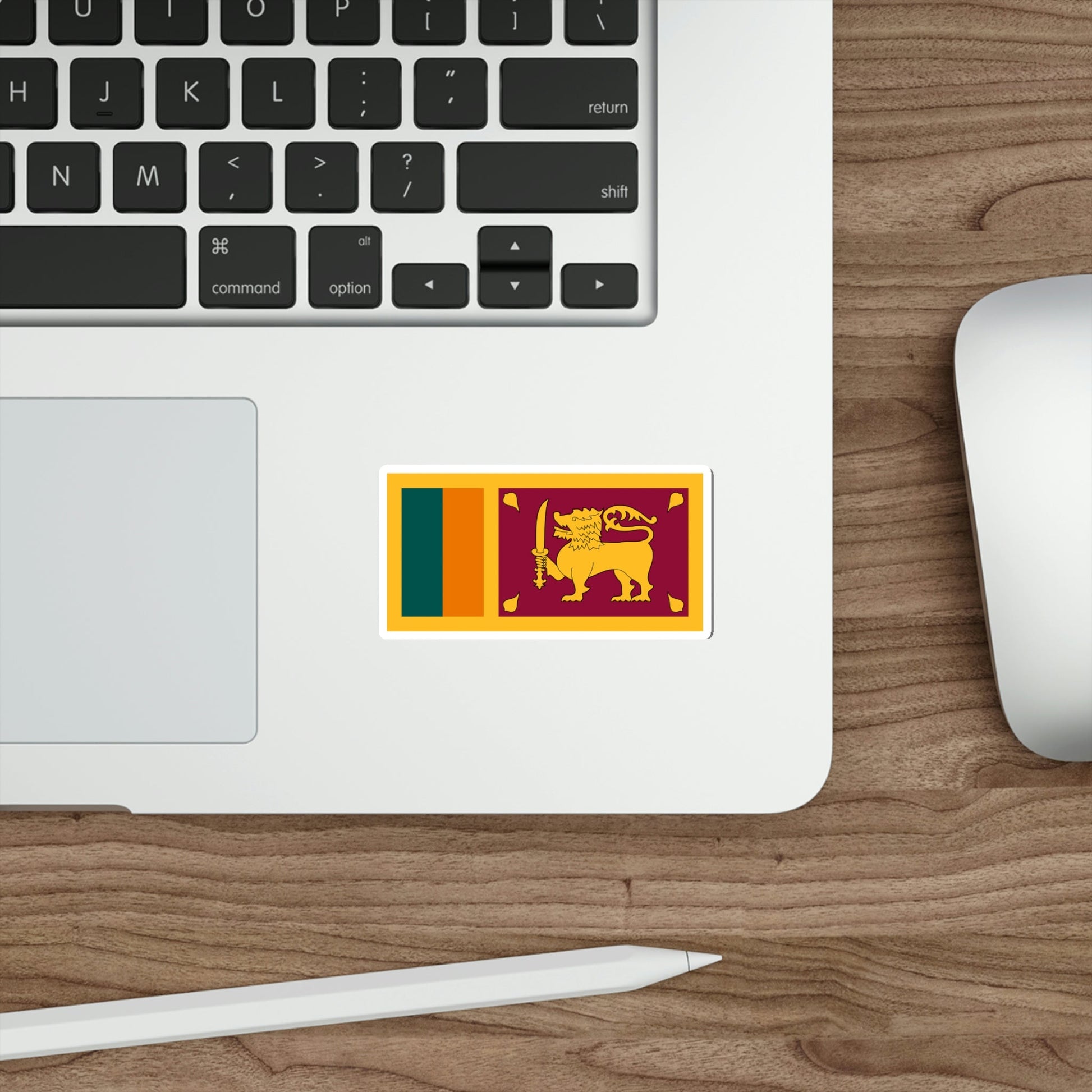 Flag of Sri Lanka STICKER Vinyl Die-Cut Decal-The Sticker Space