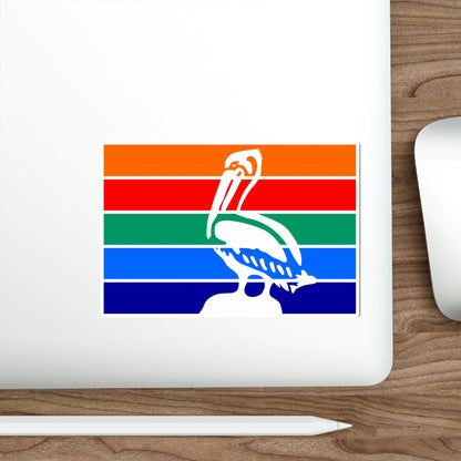 Flag of St. Petersburg Florida USA STICKER Vinyl Die-Cut Decal-The Sticker Space