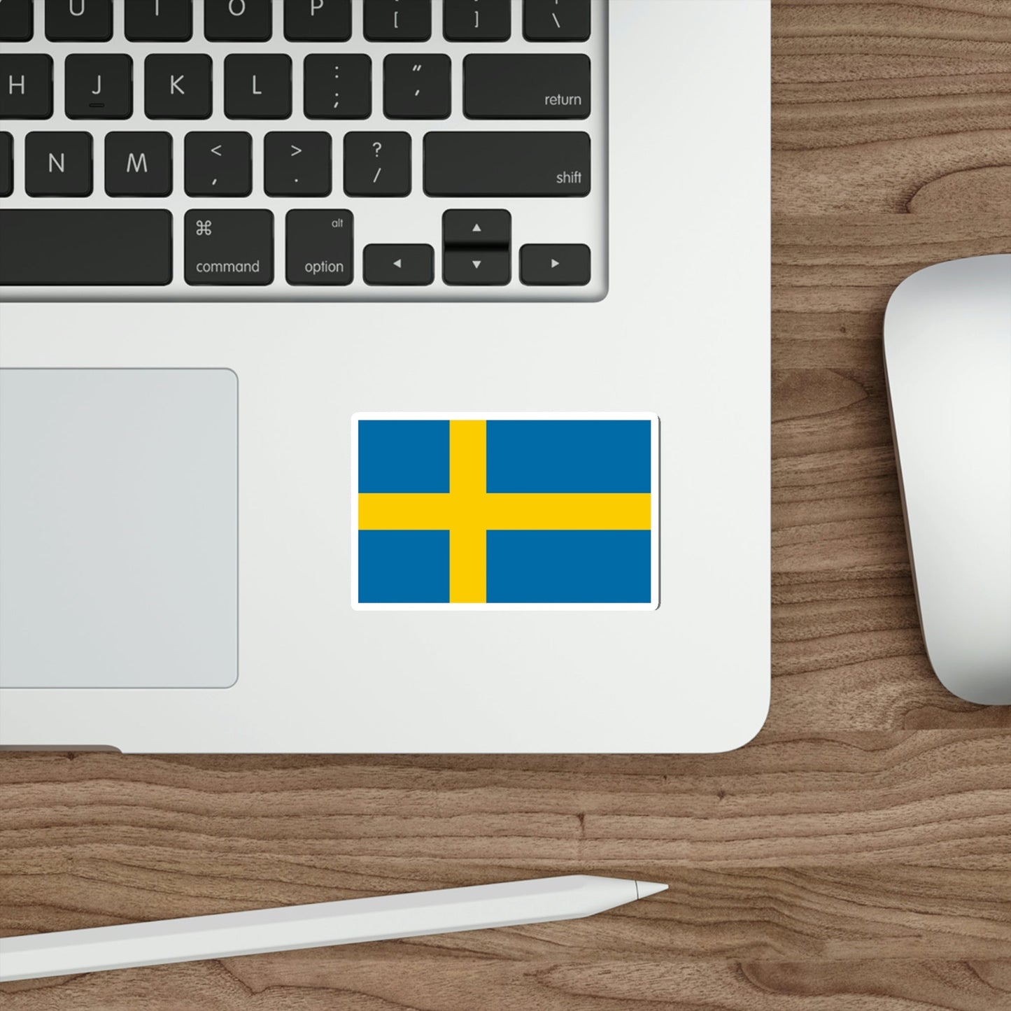 Flag of Sweden STICKER Vinyl Die-Cut Decal-The Sticker Space