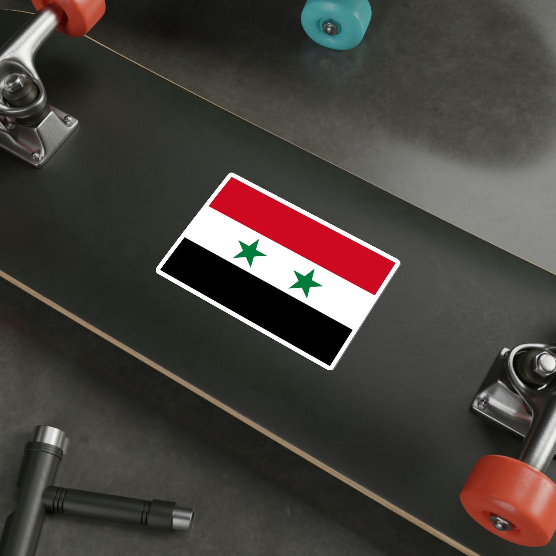 Flag of Syria STICKER Vinyl Die-Cut Decal-The Sticker Space