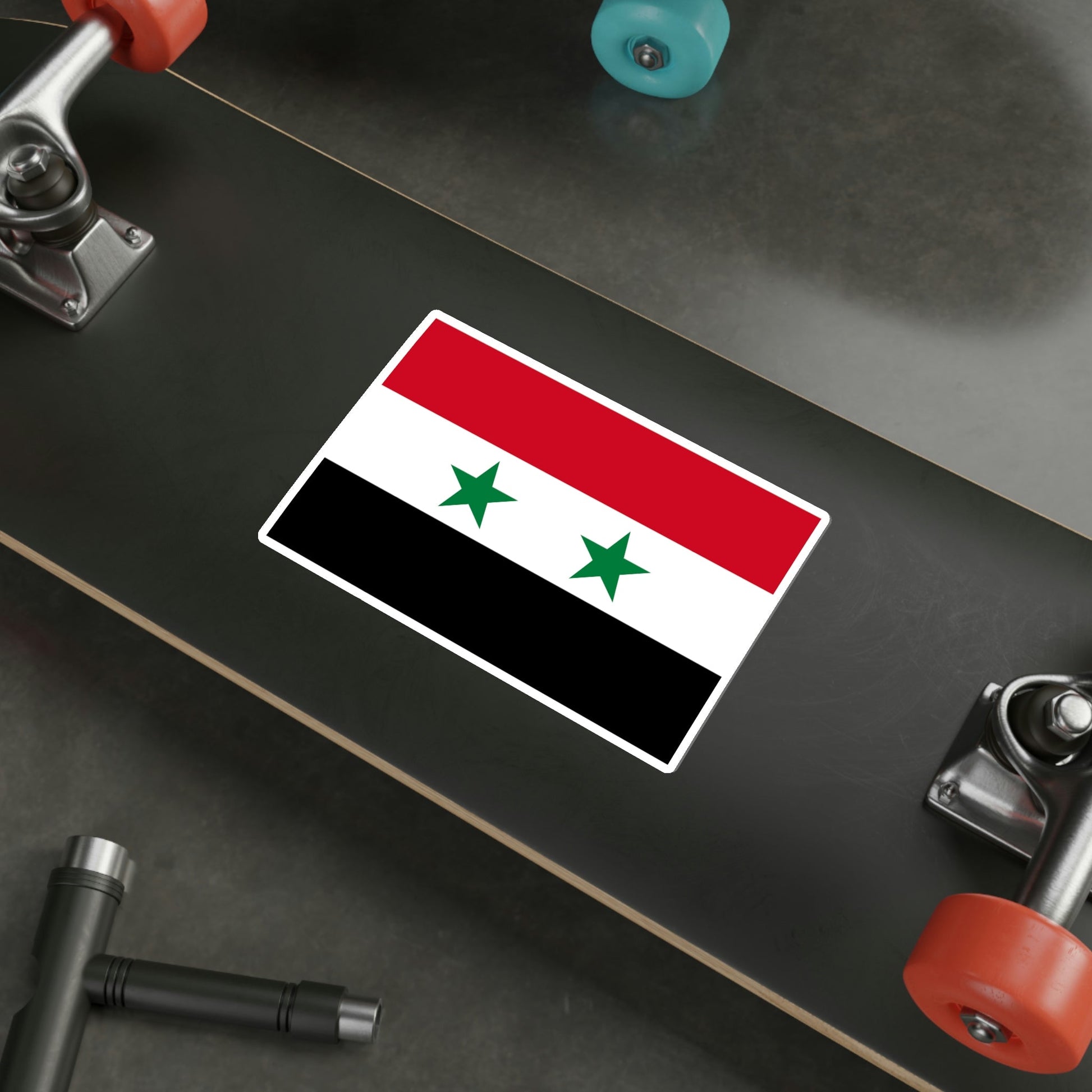 Flag of Syria STICKER Vinyl Die-Cut Decal-The Sticker Space