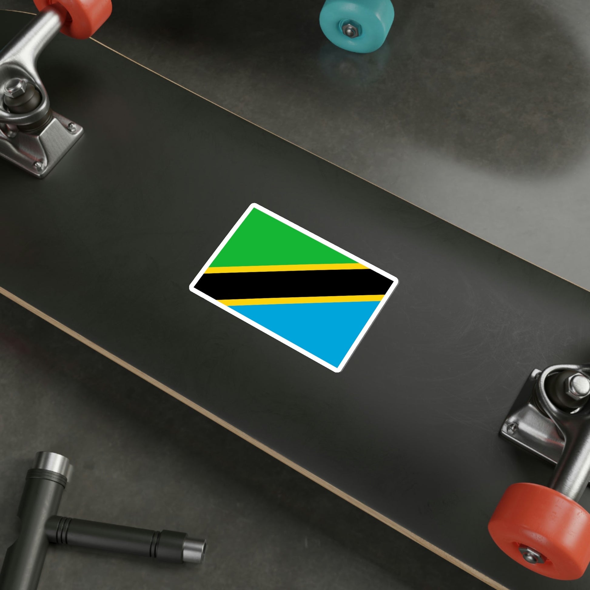 Flag of Tanzania STICKER Vinyl Die-Cut Decal-The Sticker Space