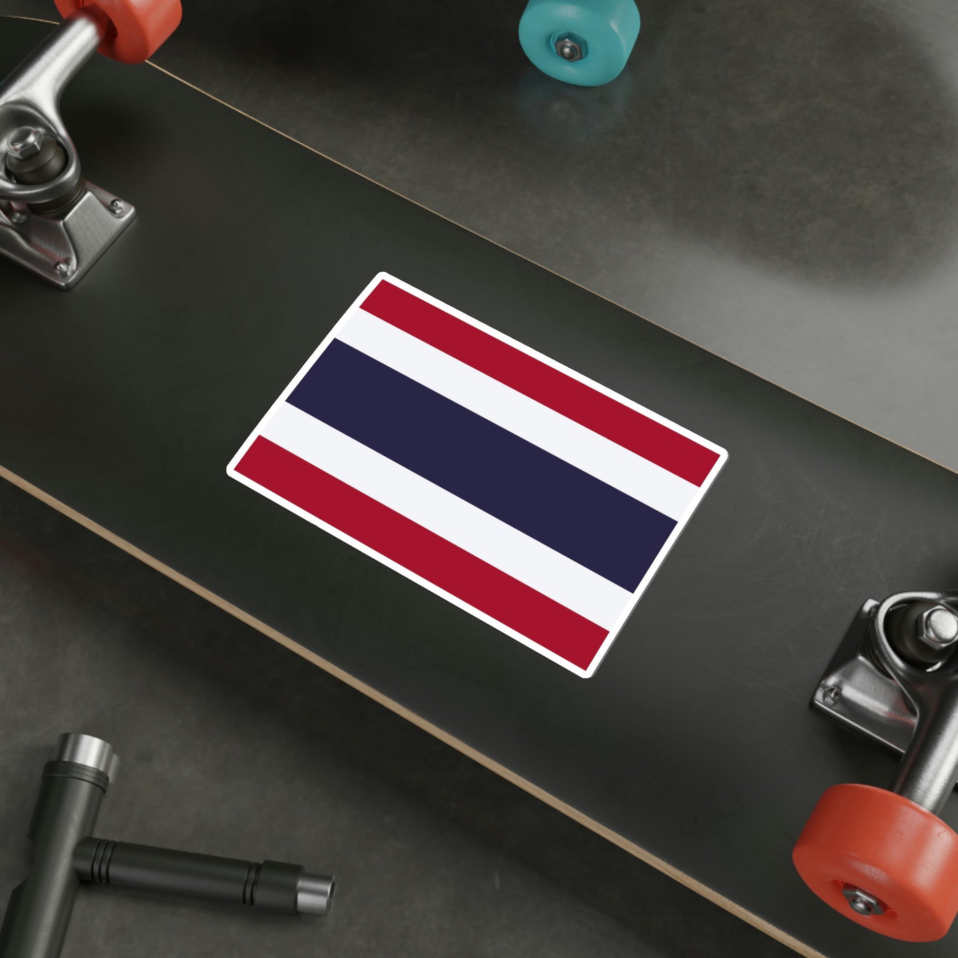 Flag of Thailand STICKER Vinyl Die-Cut Decal-The Sticker Space