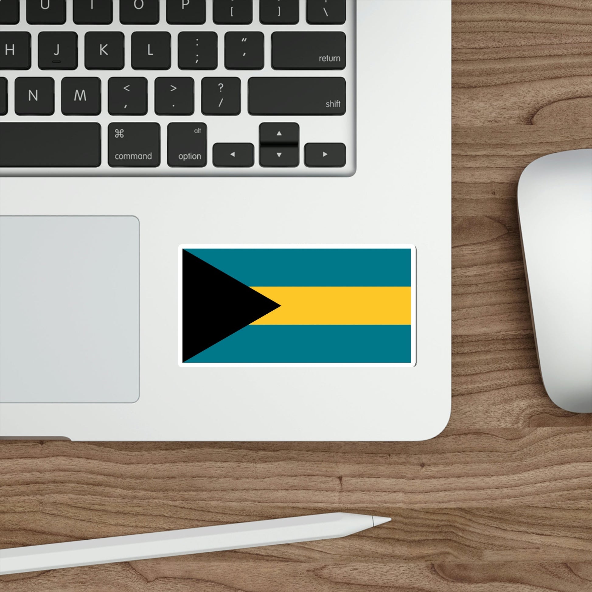 Flag of the Bahamas STICKER Vinyl Die-Cut Decal-The Sticker Space