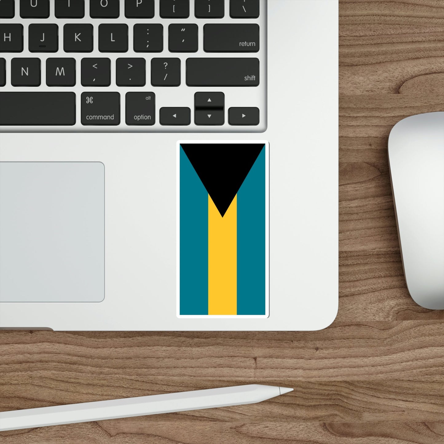 Flag of the Bahamas (Vertical) STICKER Vinyl Die-Cut Decal-The Sticker Space