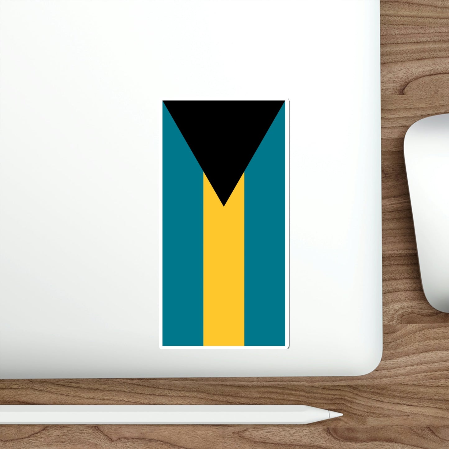 Flag of the Bahamas (Vertical) STICKER Vinyl Die-Cut Decal-The Sticker Space