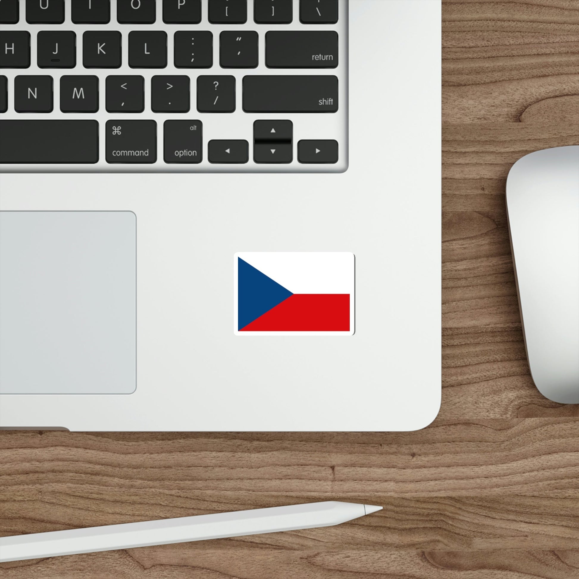 Flag of the Czech Republic STICKER Vinyl Die-Cut Decal-The Sticker Space