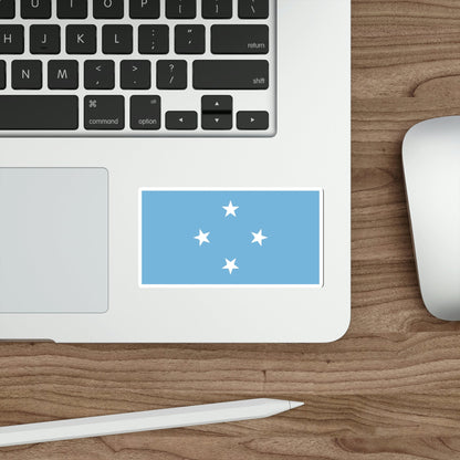 Flag of the Federated States of Micronesia STICKER Vinyl Die-Cut Decal-The Sticker Space