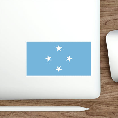 Flag of the Federated States of Micronesia STICKER Vinyl Die-Cut Decal-The Sticker Space