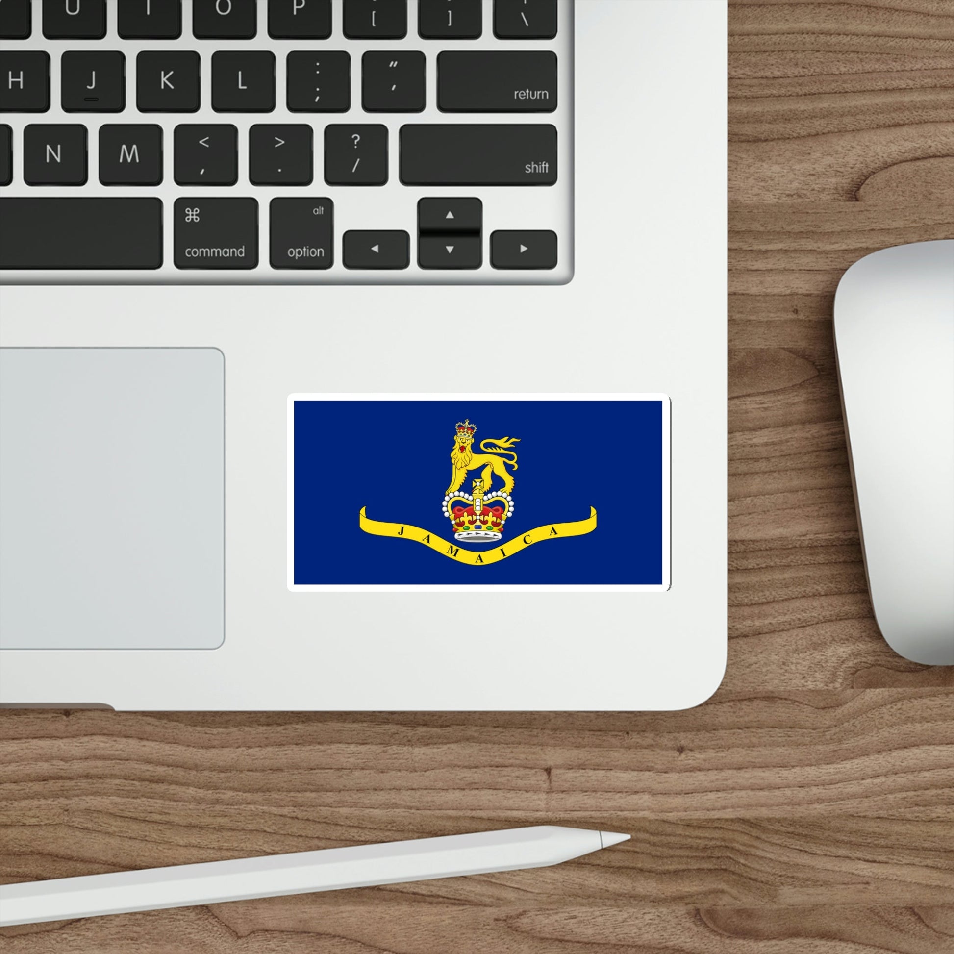 Flag of the Governor-General of Jamaica STICKER Vinyl Die-Cut Decal-The Sticker Space