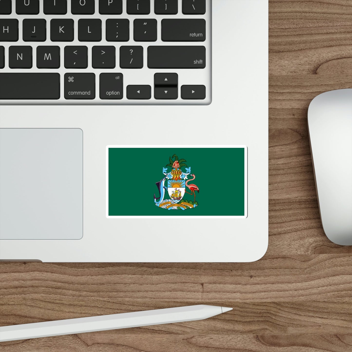 Flag of the House of Assembly of the Bahamas STICKER Vinyl Die-Cut Decal-The Sticker Space