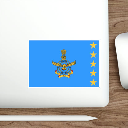 Flag of the Marshal of the Air Force (India) STICKER Vinyl Die-Cut Decal-The Sticker Space