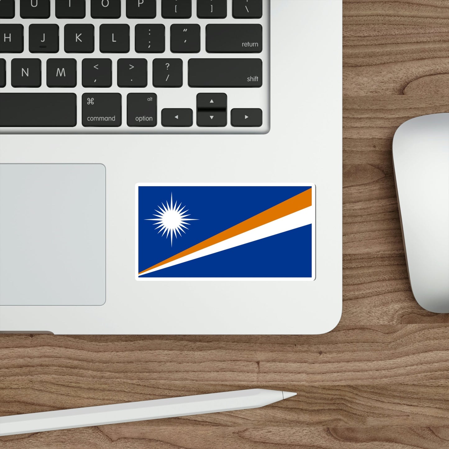 Flag of the Marshall Islands STICKER Vinyl Die-Cut Decal-The Sticker Space