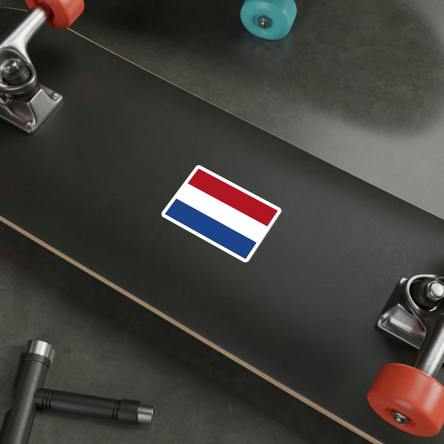 Flag of the Netherlands STICKER Vinyl Die-Cut Decal-The Sticker Space