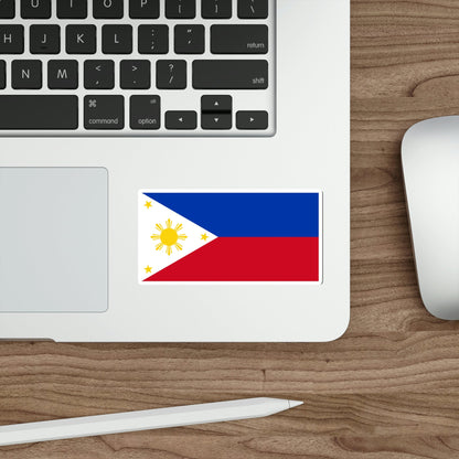 Flag of the Philippines STICKER Vinyl Die-Cut Decal-The Sticker Space