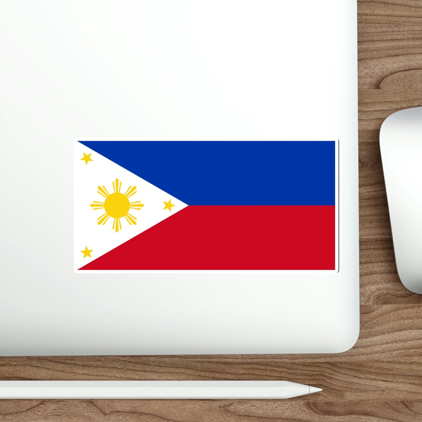 Flag of the Philippines STICKER Vinyl Die-Cut Decal-The Sticker Space