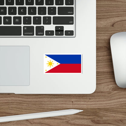 Flag of the Philippines STICKER Vinyl Die-Cut Decal-The Sticker Space