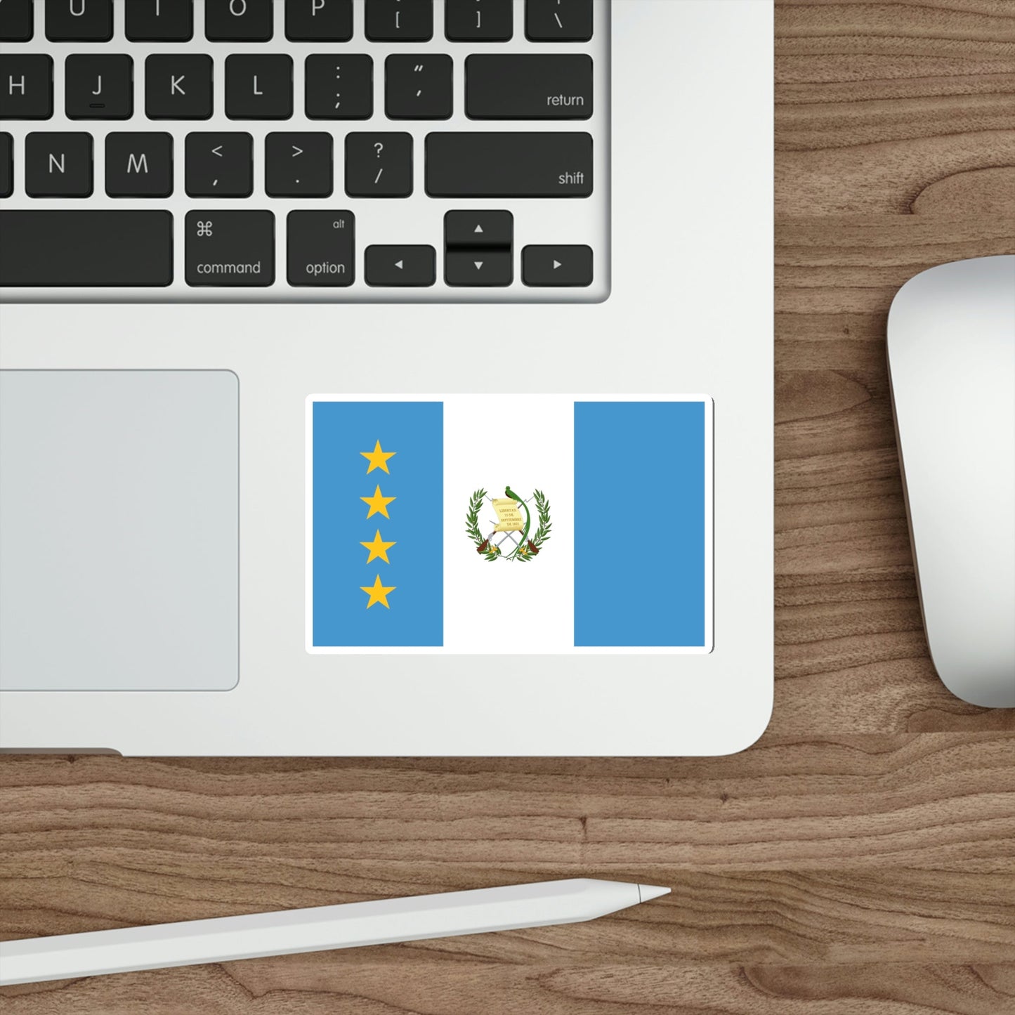 Flag of the President of the Congress of Guatemala STICKER Vinyl Die-Cut Decal-The Sticker Space