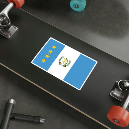 Flag of the President of the Congress of Guatemala STICKER Vinyl Die-Cut Decal-The Sticker Space