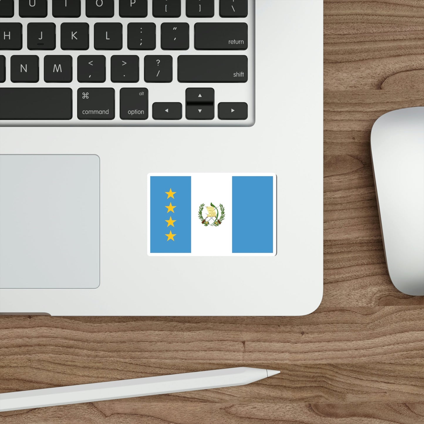 Flag of the President of the Congress of Guatemala STICKER Vinyl Die-Cut Decal-The Sticker Space