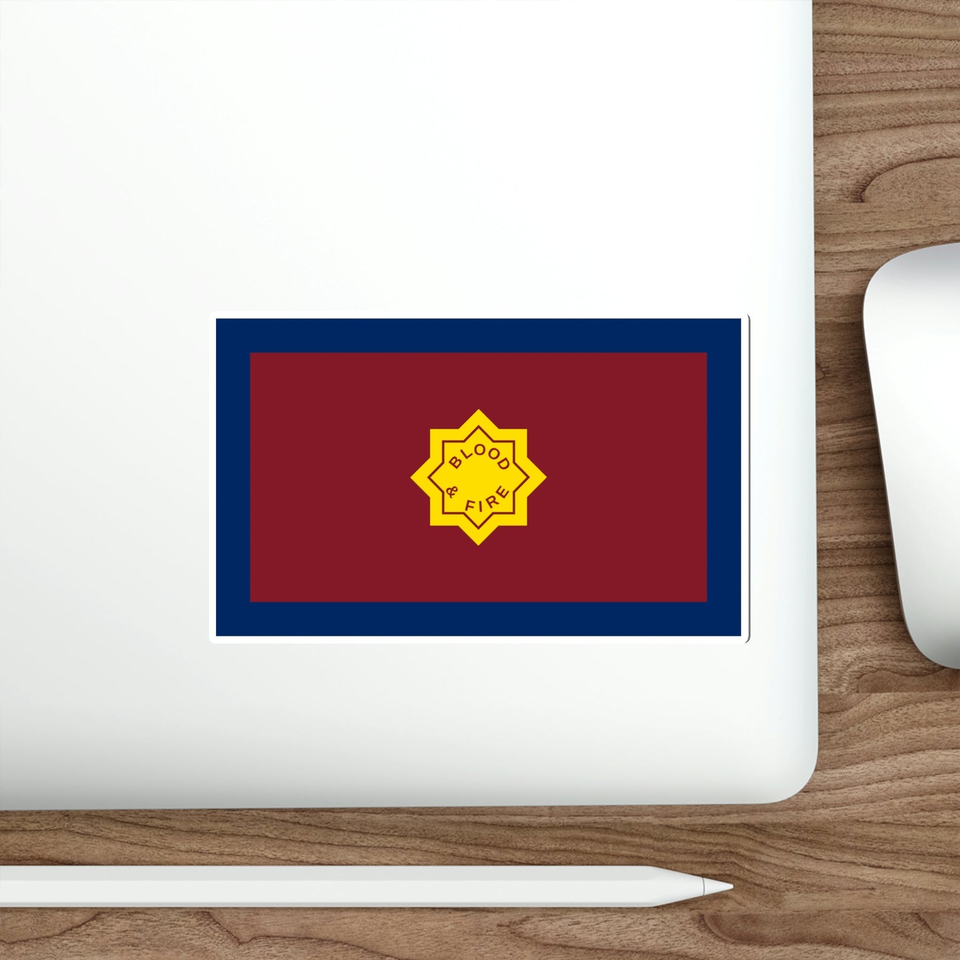 Flag of the Salvation Army STICKER Vinyl Die-Cut Decal-The Sticker Space