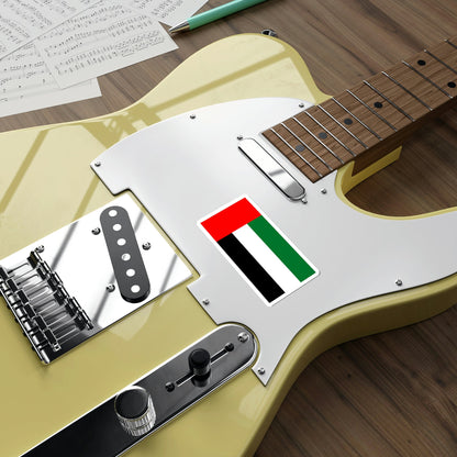 Flag of the United Arab Emirates UAE STICKER Vinyl Die-Cut Decal-The Sticker Space