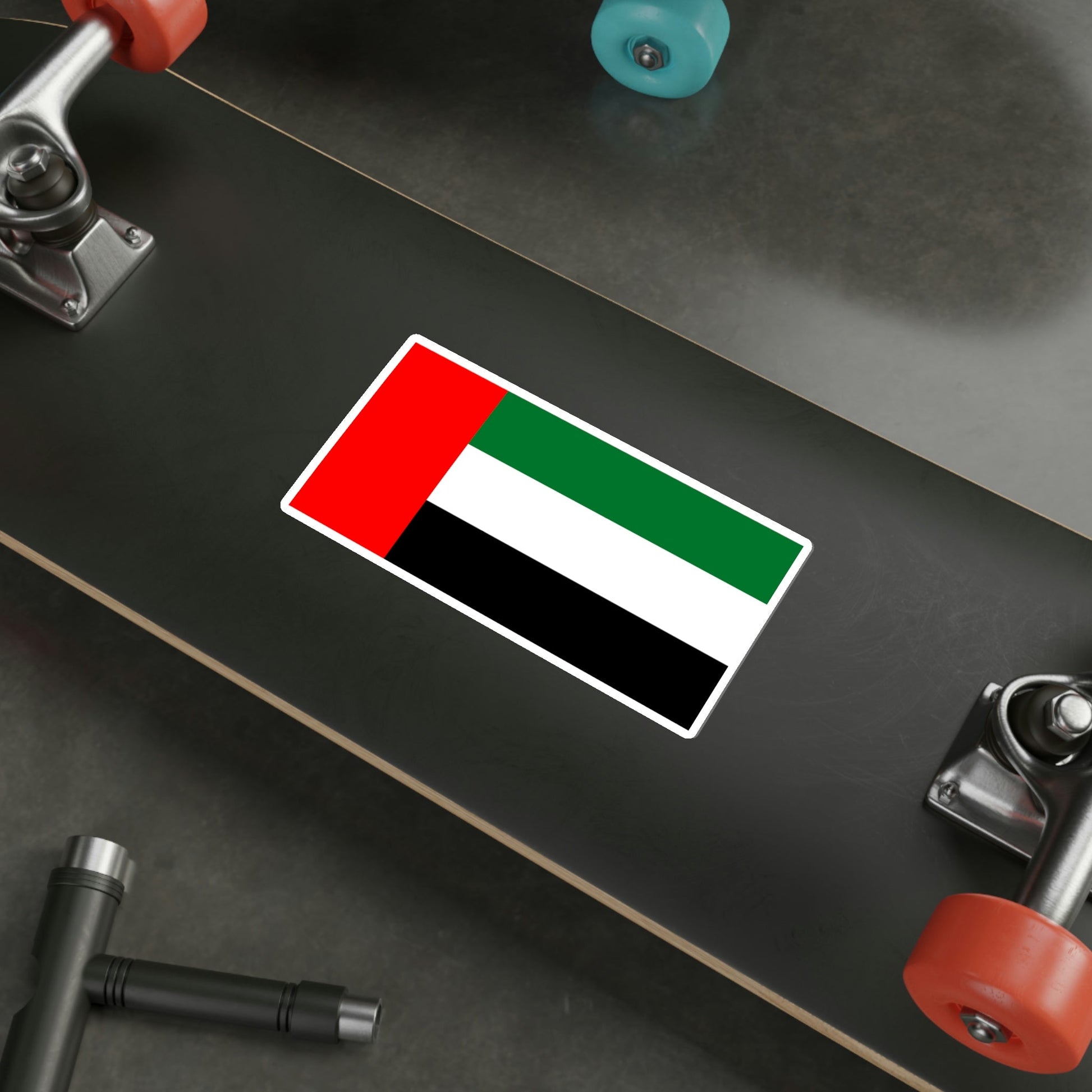 Flag of the United Arab Emirates UAE STICKER Vinyl Die-Cut Decal-The Sticker Space