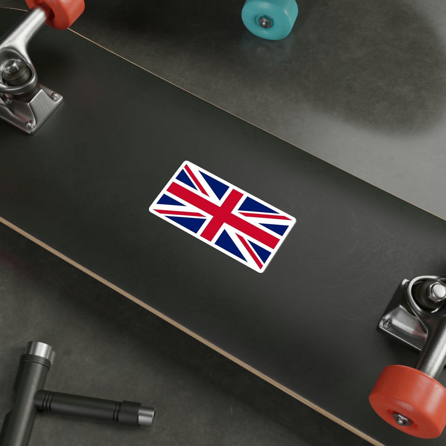 Flag of the United Kingdom UK STICKER Vinyl Die-Cut Decal-The Sticker Space