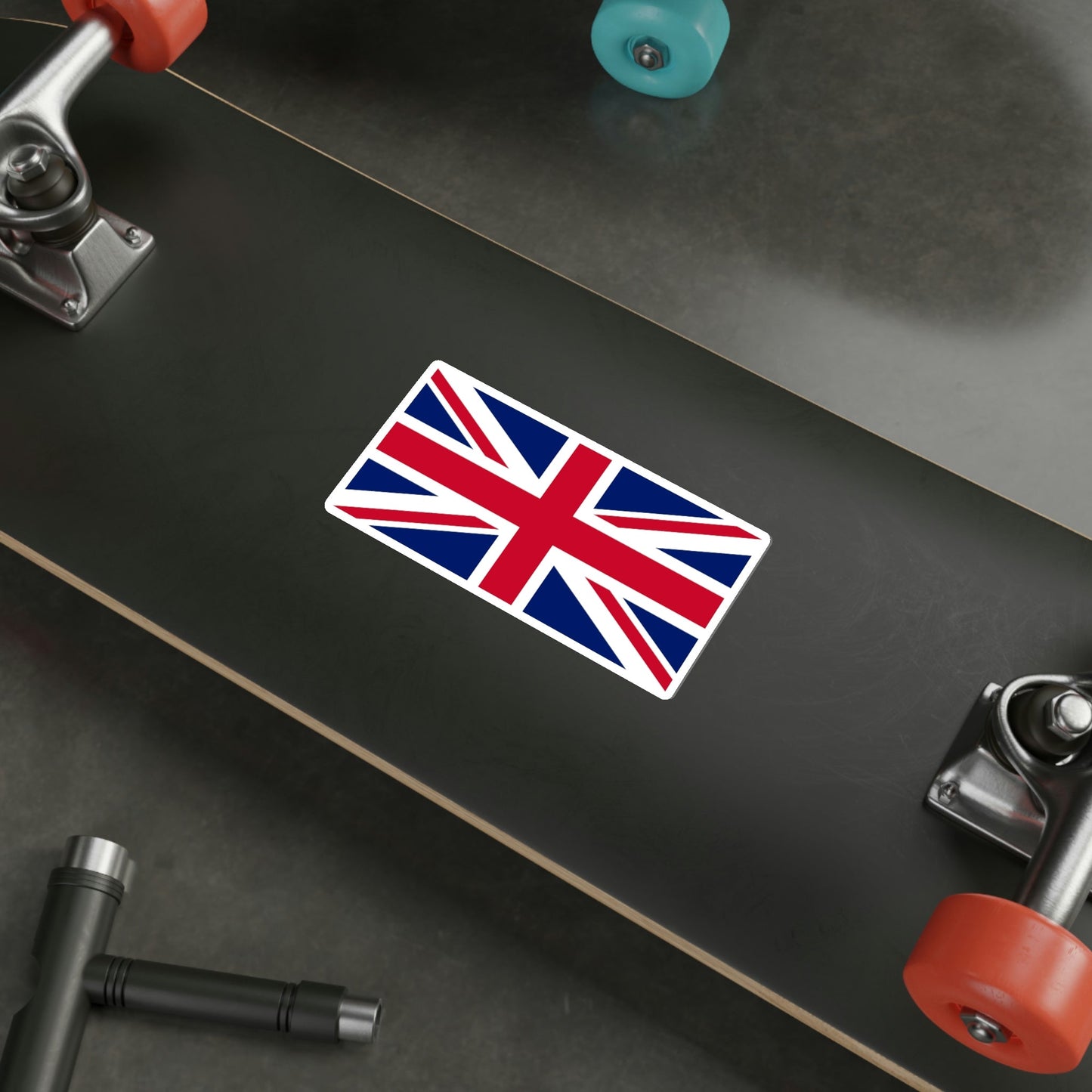 Flag of the United Kingdom UK STICKER Vinyl Die-Cut Decal-The Sticker Space