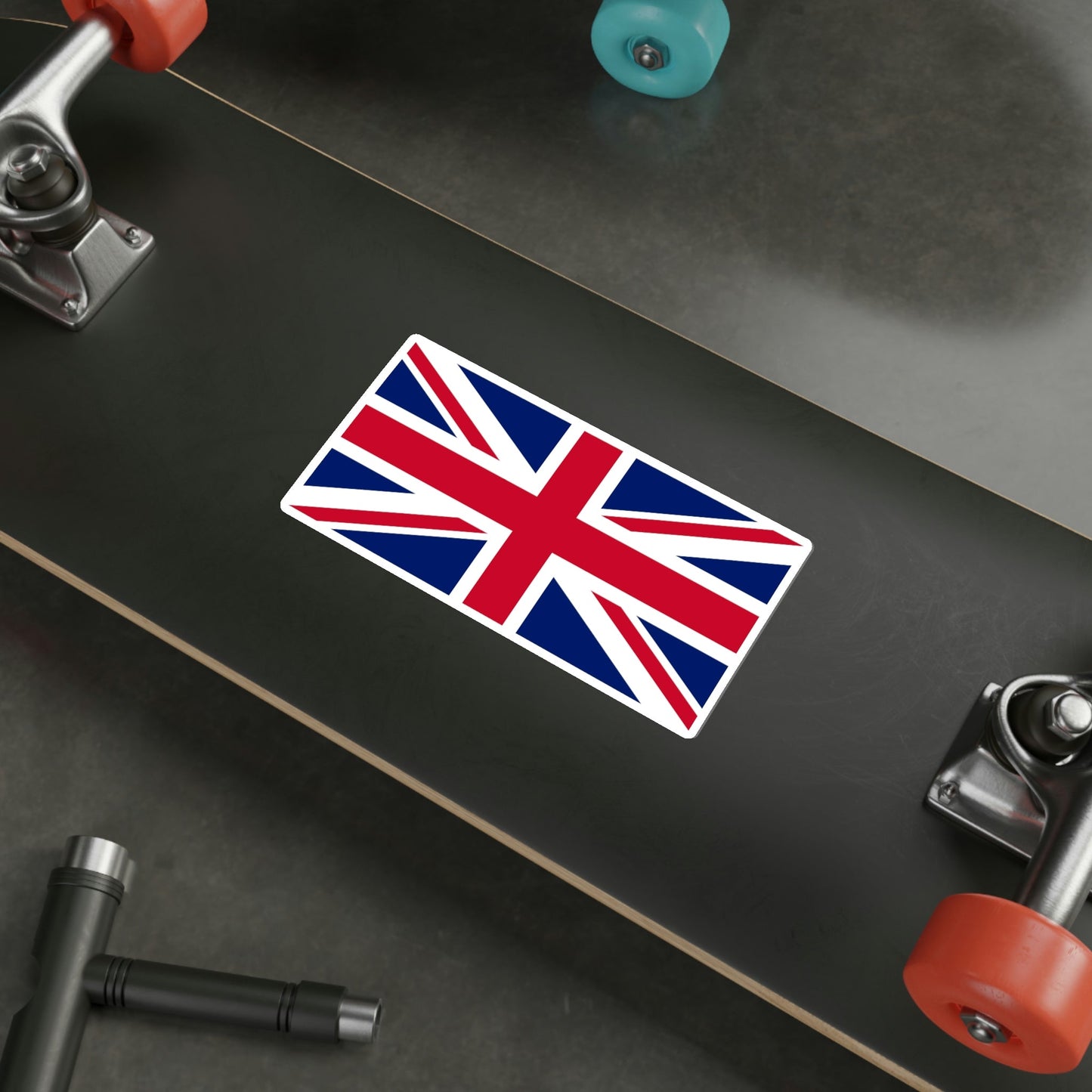 Flag of the United Kingdom UK STICKER Vinyl Die-Cut Decal-The Sticker Space