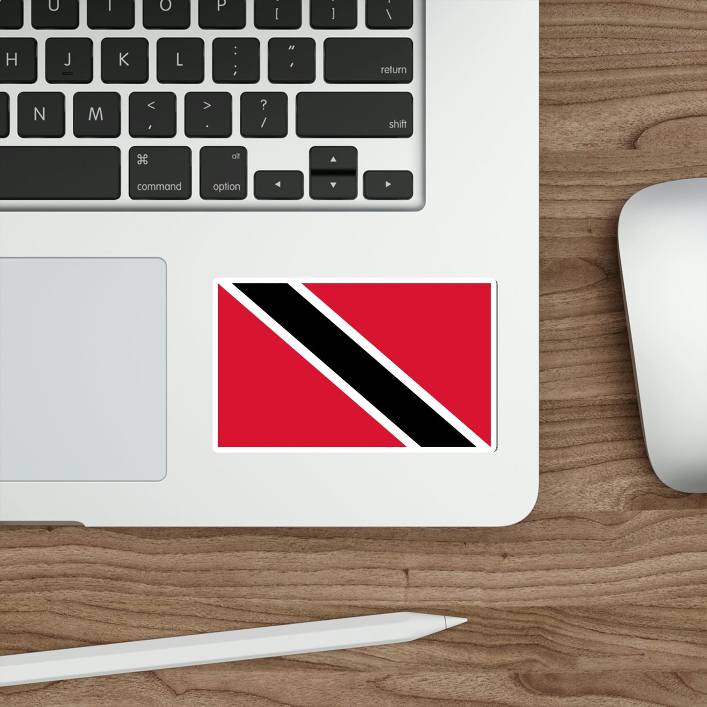 Flag of Trinidad and Tobago STICKER Vinyl Die-Cut Decal-The Sticker Space