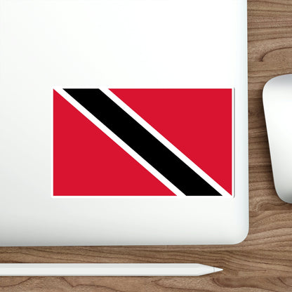 Flag of Trinidad and Tobago STICKER Vinyl Die-Cut Decal-The Sticker Space