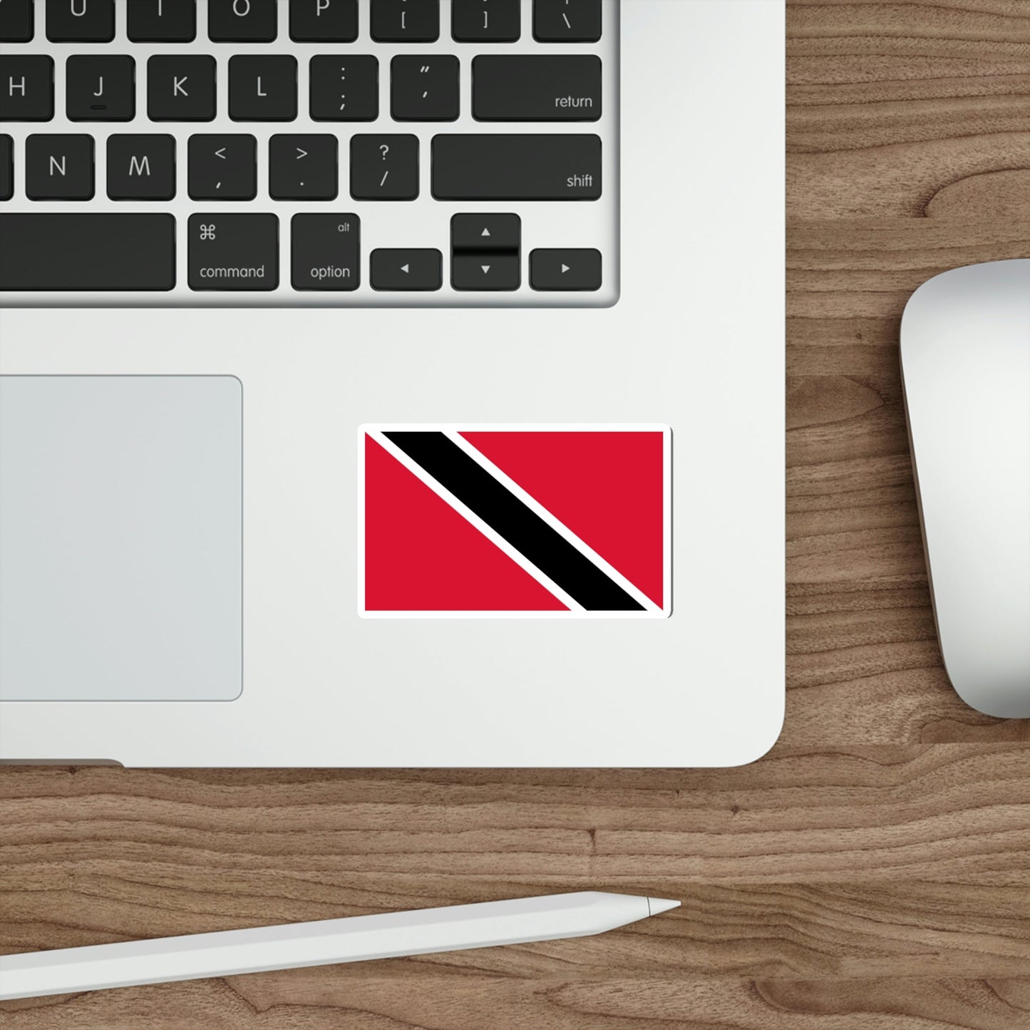 Flag of Trinidad and Tobago STICKER Vinyl Die-Cut Decal-The Sticker Space