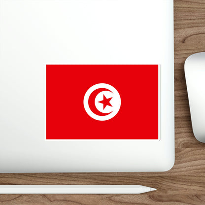 Flag of Tunisia STICKER Vinyl Die-Cut Decal-The Sticker Space