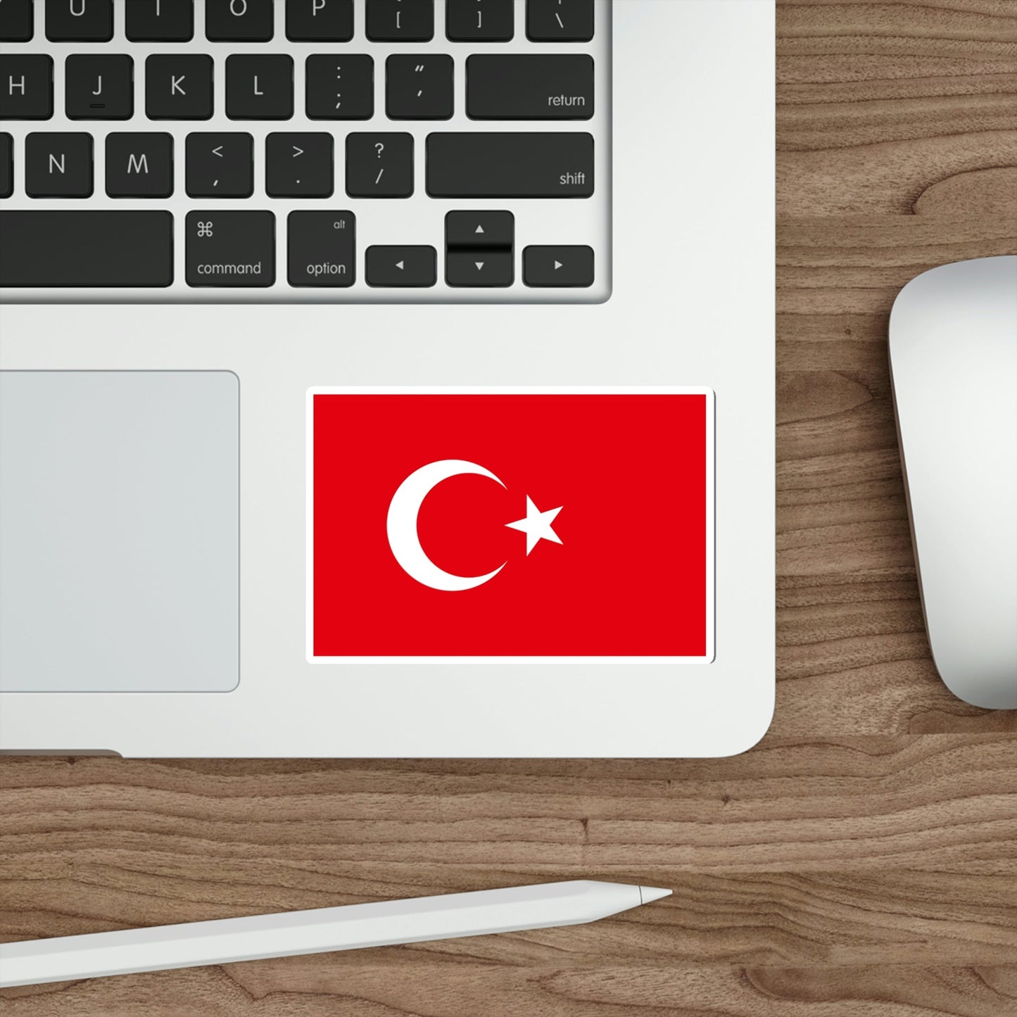 Flag of Turkey STICKER Vinyl Die-Cut Decal-The Sticker Space