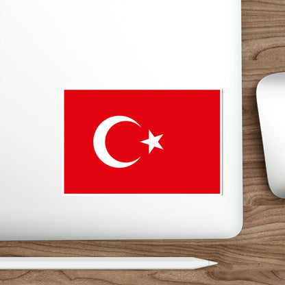 Flag of Turkey STICKER Vinyl Die-Cut Decal-The Sticker Space