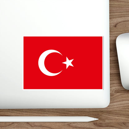 Flag of Turkey STICKER Vinyl Die-Cut Decal-The Sticker Space