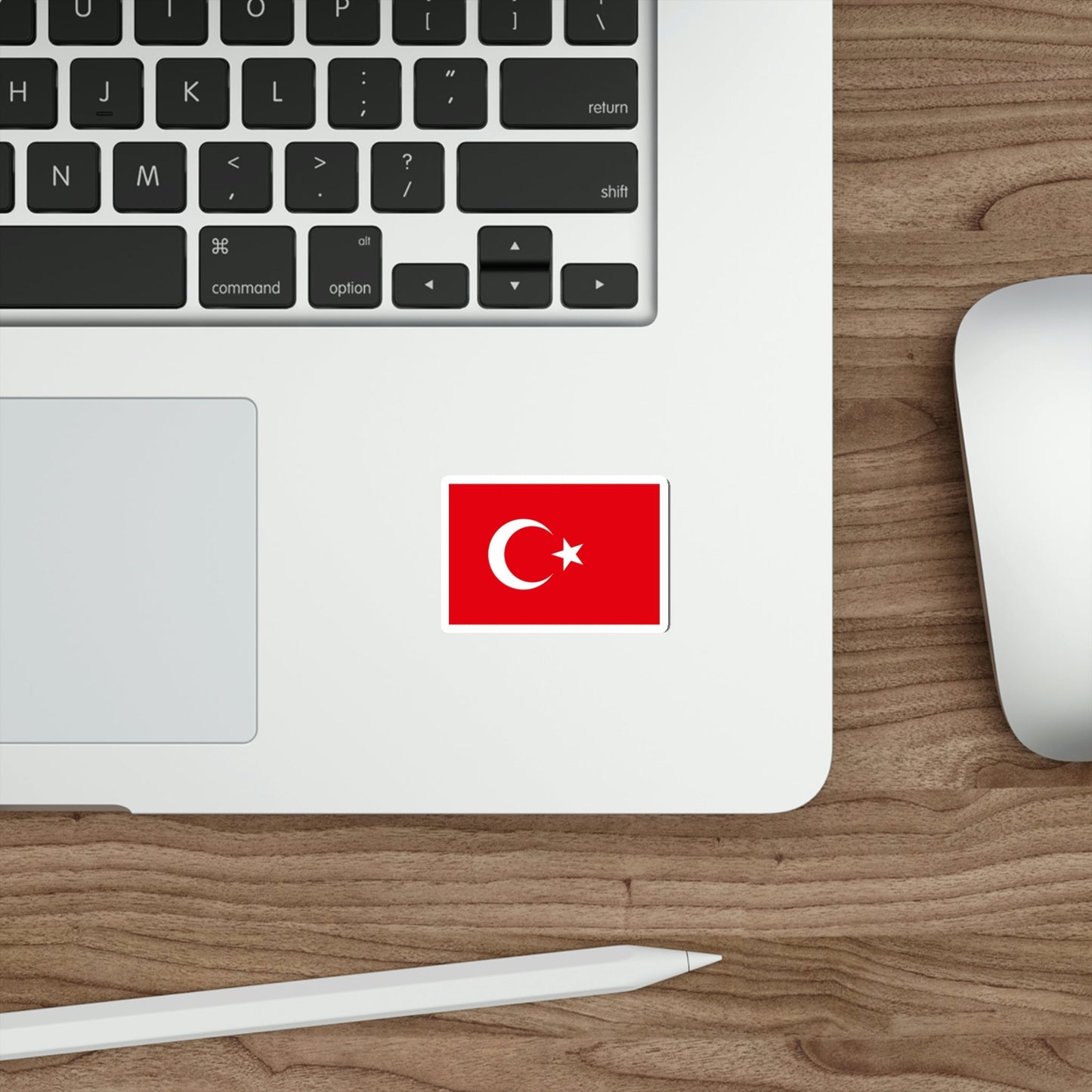 Flag of Turkey STICKER Vinyl Die-Cut Decal-The Sticker Space