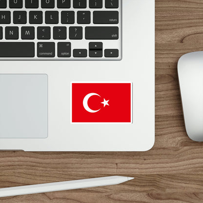 Flag of Turkey STICKER Vinyl Die-Cut Decal-The Sticker Space