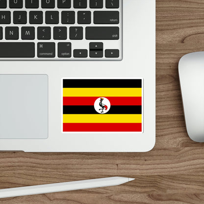 Flag of Uganda STICKER Vinyl Die-Cut Decal-The Sticker Space