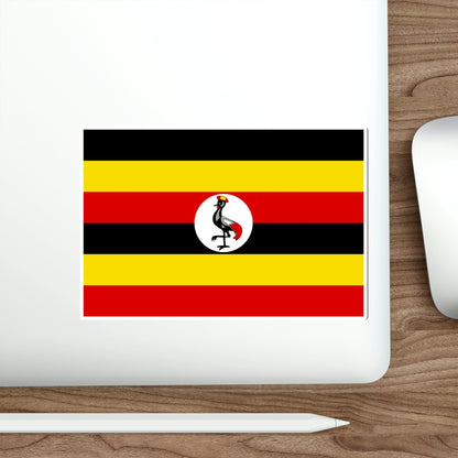 Flag of Uganda STICKER Vinyl Die-Cut Decal-The Sticker Space