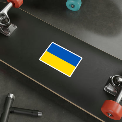 Flag of Ukraine STICKER Vinyl Die-Cut Decal-The Sticker Space