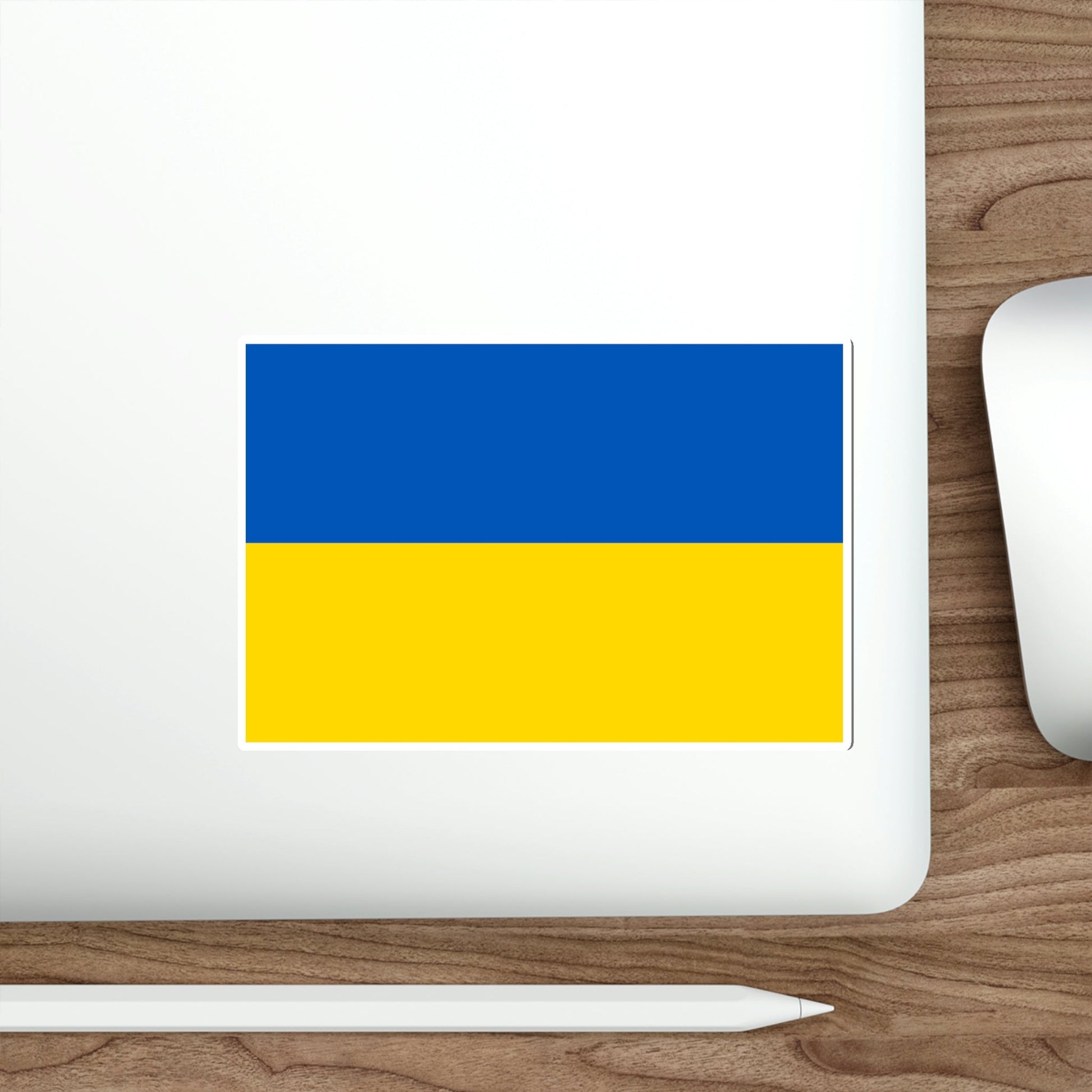 Flag of Ukraine STICKER Vinyl Die-Cut Decal-The Sticker Space