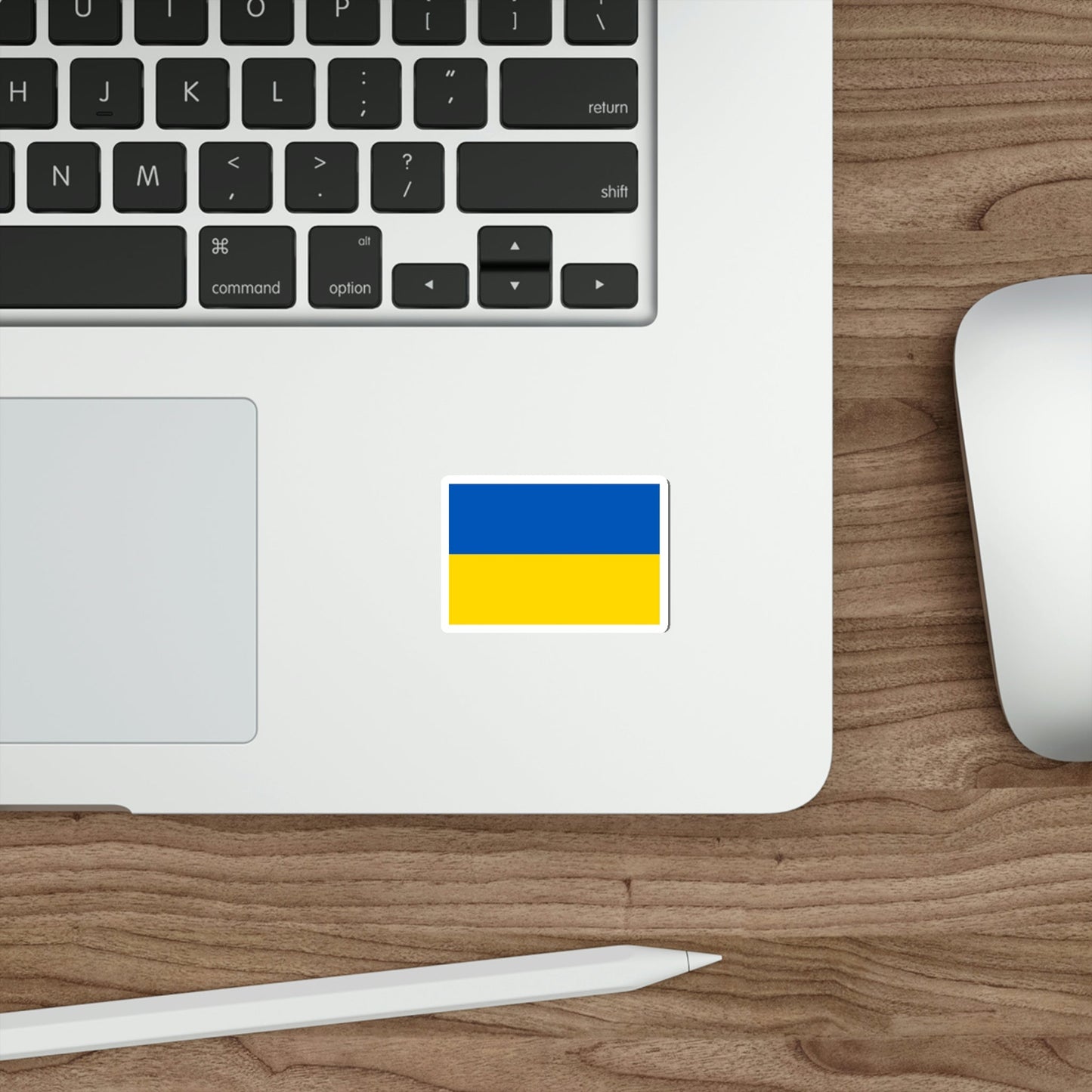 Flag of Ukraine STICKER Vinyl Die-Cut Decal-The Sticker Space