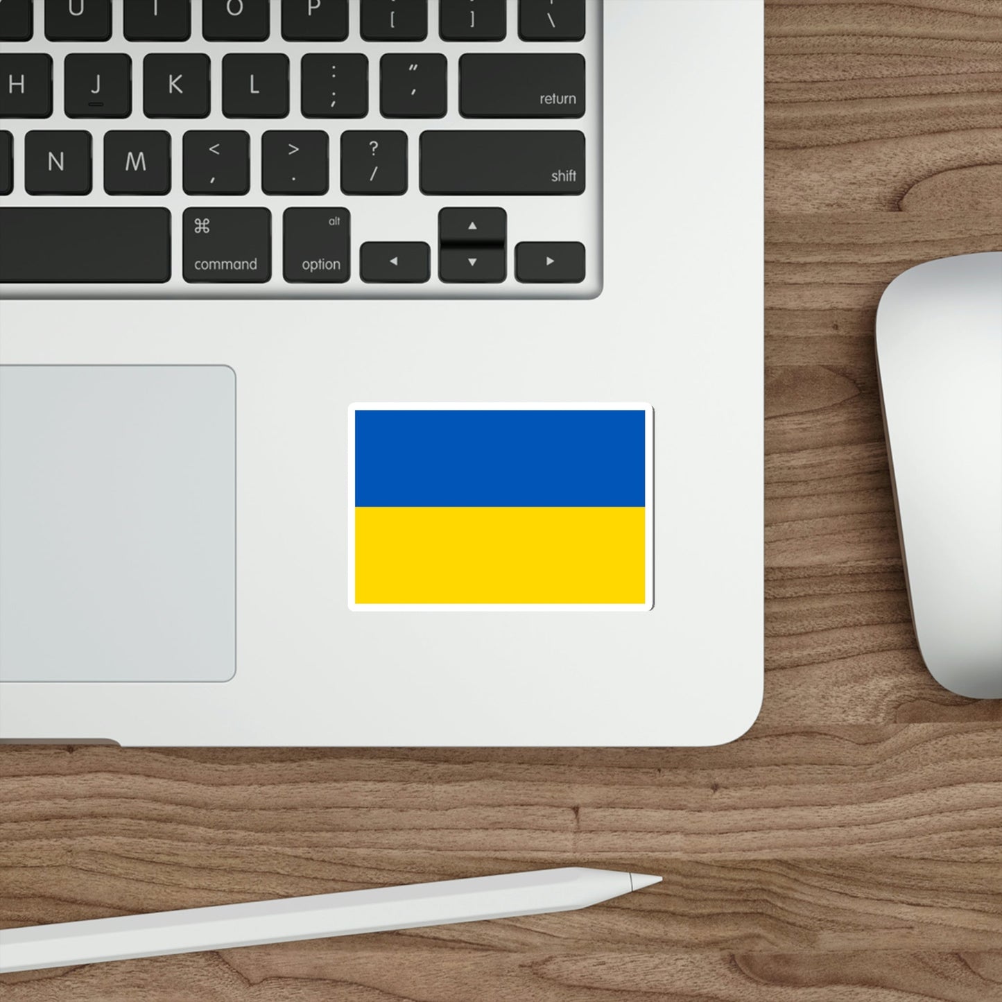 Flag of Ukraine STICKER Vinyl Die-Cut Decal-The Sticker Space